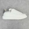 Alexander McQueen White Silver Tail Low-Top Skate Shoes Casual Footwear Chunky Sole Height-Enhancing Shoes Men's Shoes Women's Shoes 553770WHFBU9042