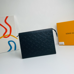 Louis Vuitton Pochette Voyage Medium Clutch – Black