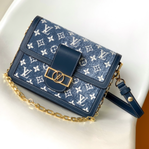 Louis Vuitton Dauphine Medium Handbag – Blue