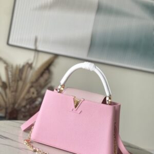 Louis Vuitton Capucines Medium Handbag – Pink