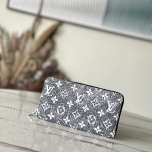 Louis Vuitton Monogram Jacquard Denim Zippy Wallet