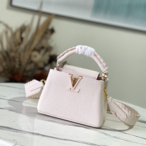 Louis Vuitton Capucines Mini Handbag – White