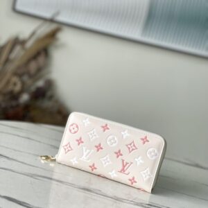 Louis Vuitton Zippy Zipper Wallet – Pink Monogram