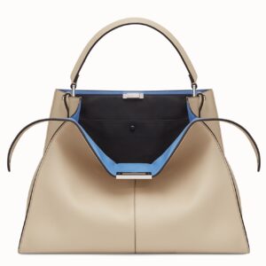 Fendi Beige Peekaboo X Lite Large Bag