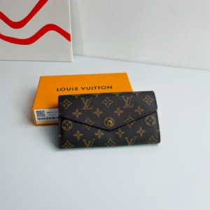 Louis Vuitton Monogram Canvas Envelope Wallet – Purple