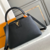 Louis Vuitton Capucines BB Galet Medium Bag – Black