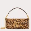 Valentino Large Loco Shoulder Bag in Pony-effect Calfskin