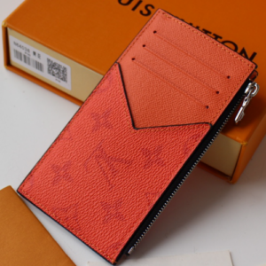Louis Vuitton New Coin Zipper Card Holder – Orange