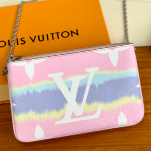 Escale Pochette Double Zip Clutch