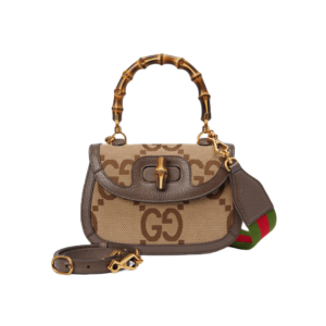 Replica Gucci Bamboo 1947 Jumbo GG Small Top Handle Bag 675797