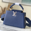 Louis Vuitton Capucines Medium Handbag – Blue