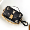 Louis Vuitton Pochette Métis East West Handbag – Black