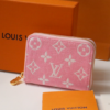 Louis Vuitton Monogram Jacquard Zipper Coin Purse – Pink