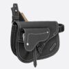 Dior Black DIOR x KAWS Pouch Saddle Bag