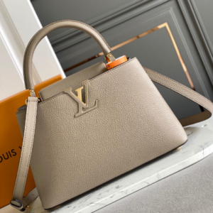 Louis Vuitton Capucines BB Galet Medium Bag