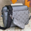 Louis Vuitton Trio Messenger Flower Bag – Silver