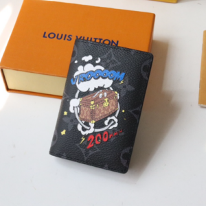 Louis Vuitton New Pocket Organizer Monogram Eclipse Holidays Edition