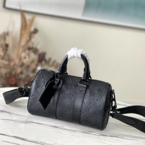 Louis Vuitton Taurillon Monogram Calf Keepall 25 Mini Bag