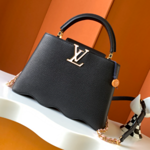 Louis Vuitton Caushell Medium Handbag – Black