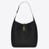 Saint Laurent Le 5 À 7 Soft Large Shoulder Bag in Black Leather