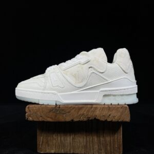 Louis Vuitton Trainer White Low-Top Casual Shoes, Trainers, Sports Shoes for Men and Women