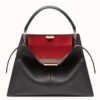 Fendi Black Peekaboo X Lite Large Bag