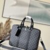 Louis Vuitton Voyage Small Briefcase – Black