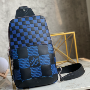Louis Vuitton Avenue shoulder/grid Chest Bag – Blue