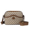 Replica Gucci Messenger Bag With Interlocking G 675891 Dark Coffee