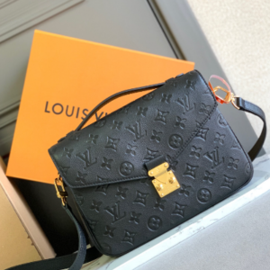 Louis Vuitton Black Monogram Empreinte Pochette Métis